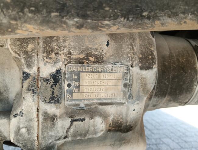 Unimog U 5000 4x4 - Mercedes-Benz (type 437.4) 4.000 ltr - Hydraulische Lier 6.t., Winch -Feuerwehr Doppelkabine,Uberrollkafig TT 4953