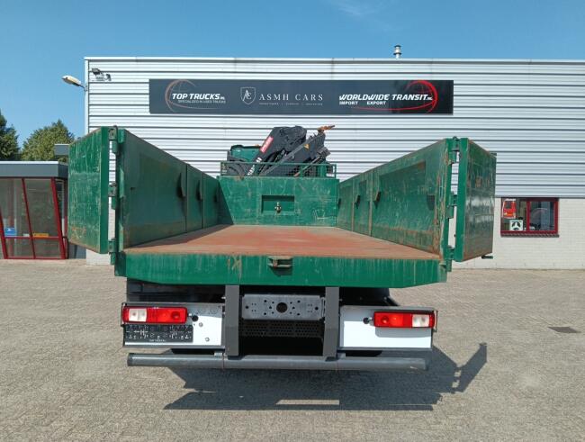 Renault K 460 6x6 -HIAB 18TM Kraan, Crane, Kran, Grue -Bladgeveerd, Grote assen TT 4963