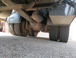 Renault K 460 6x6 -HIAB 18TM Kraan, Crane, Kran, Grue -Bladgeveerd, Grote assen TT 4963