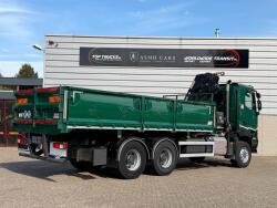 Renault K 460 6x6 -HIAB 18TM Kraan, Crane, Kran, Grue -Bladgeveerd, Grote assen TT 4963