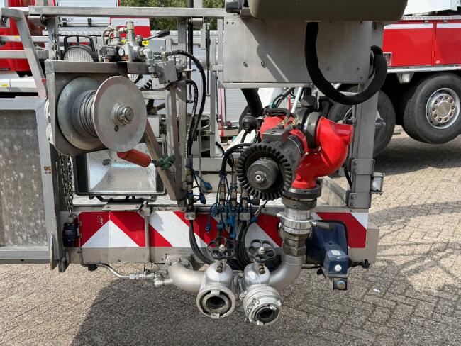 Scania P 420 6x2 -Vema 38 mtr. Brandweer hoogwerker -1.000 ltr tank -Spuitmonitor - Pomp Schlingenmann opbouw -Knikgiek -10 Kva generator TT 4968