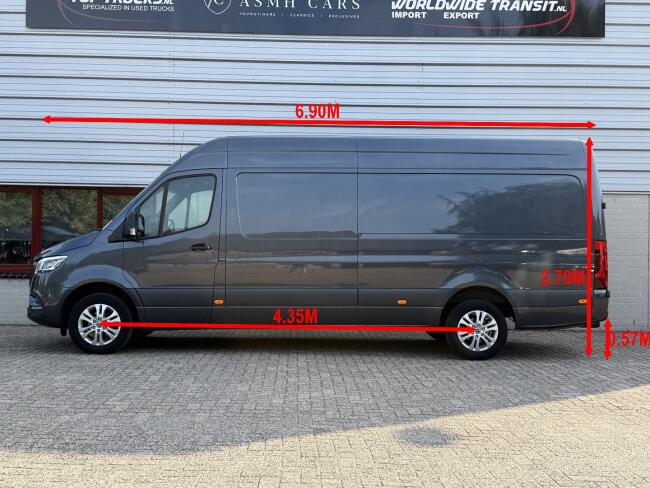 Mercedes-Benz Sprinter 319 CDI - L3H2 - Trekhaak 3500KG - Airco - Elektrische Schuifdeur - Verlengde garantie - 360 Camera TT 4975