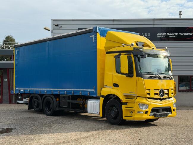 Mercedes-Benz Actros 2543 6x2 Retarder - Schuifzeil - Schuifdak - Lift-as - Laadklep - euro 6 TT 4980