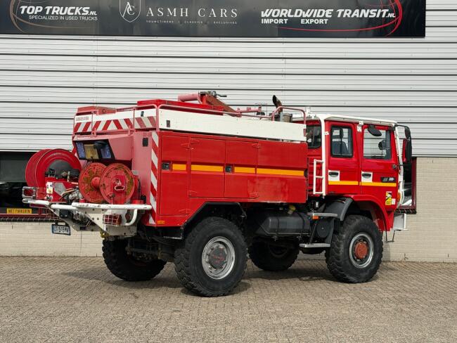 Renault M 210 Midliner 4x4 - 3.500 ltr watertank -Brandweer -Feuerwehr -Fire brigade -Telma Brake  - Expeditie - Camper  - Rolbeugel TT 4994