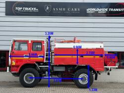 Renault M 210 Midliner 4x4 3.500 ltr watertank -Telma Brake - Rolbeugel -Brandweer -Feuerwehr -Fire brigade - Expeditie - Camper TT 5006