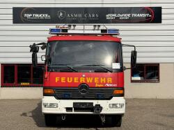 Mercedes-Benz ATEGO 1628 2400 ltr water - 200 ltr schuim - 4x2 - Super Crew - Ziegler pomp - Lier - Euro 3 - Brandweer, Feuerwehr, Fire truck TT 5010