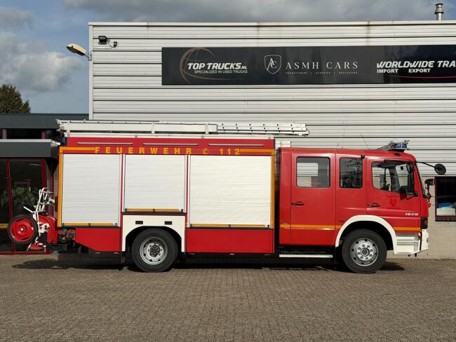 Mercedes-Benz ATEGO 1628 2400 ltr water - 200 ltr schuim - 4x2 - Super Crew - Ziegler pomp - Lier - Euro 3 - Brandweer, Feuerwehr, Fire truck TT 5010