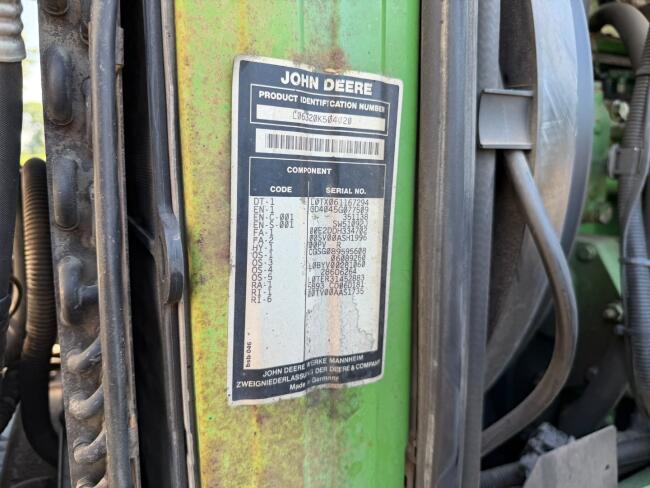 John Deere 6320 4x4 - Stage II - Handgeschakeld - Airco - PTO - Fronthef - 3x DW ventiel + 2x DW ventiel TT 5015
